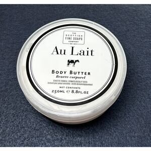 NEW The Scottish Fine Soaps Company Au Lait Body Butter Sensitive Formula 8.8 oz